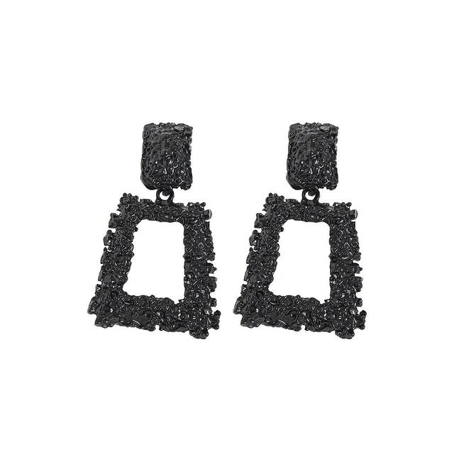 Sohi Womens Corroded Drop Earrings Product Image