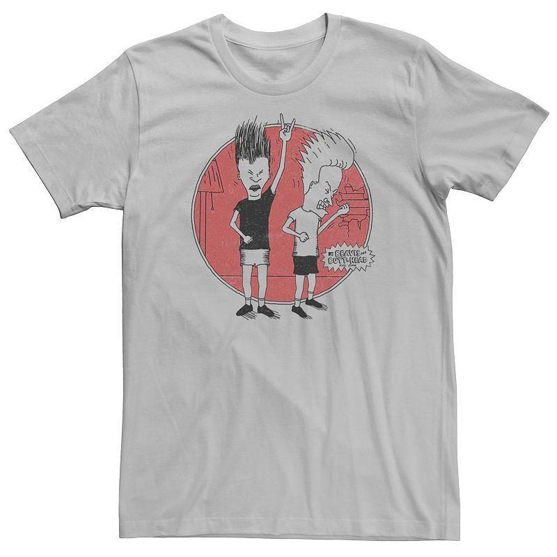 Mens Beavis And Butthead Rock Out Short Sleeve Tee Product Image