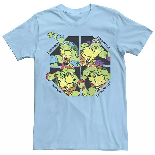 Mens Teenage Mutant Ninja Turtles Main Guys Graphic Tee Product Image