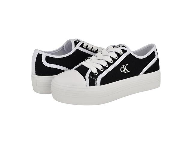 Calvin Klein Womens Brinle Lace-Up Casual Platform Sneakers Product Image