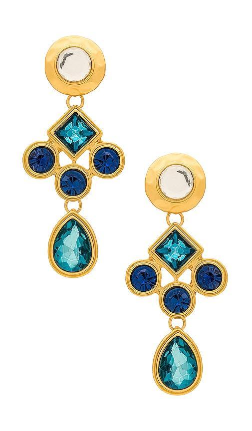 Aquamarine Drop Earrings Product Image