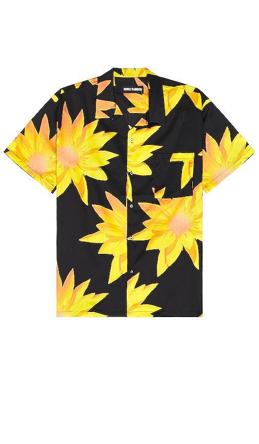 DOUBLE RAINBOUU Short Sleeve Hawaiian Shirt Size S. Product Image