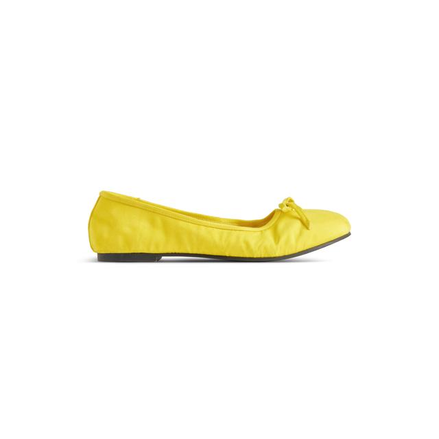 Women's Leopold Ballerina in Yellow Product Image