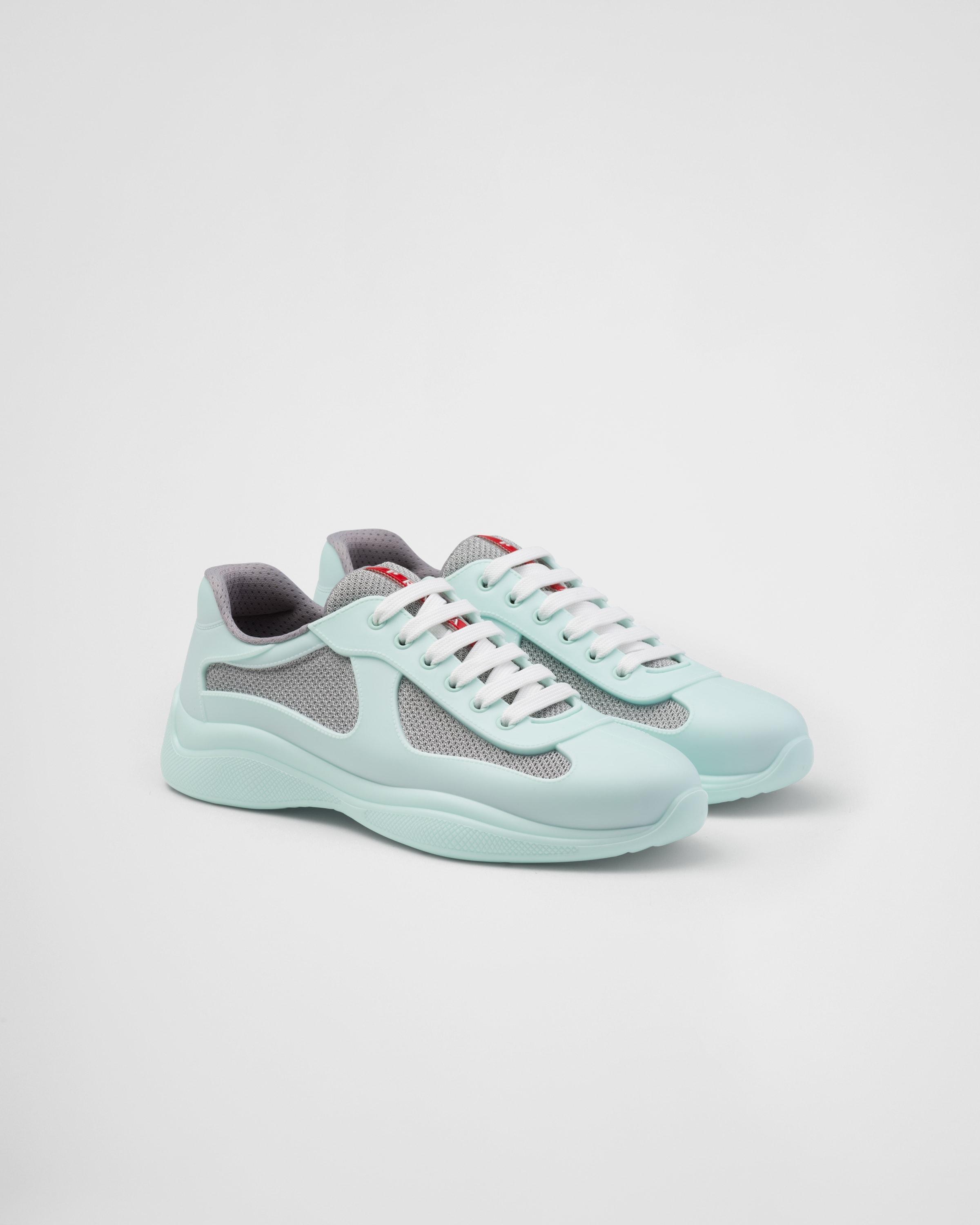 Prada America's Cup Soft rubber and bike fabric sneakers Product Image