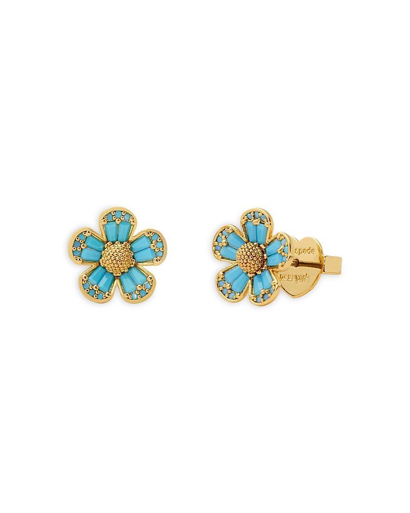 kate spade new york fleurette cubic zirconia stud earrings Product Image