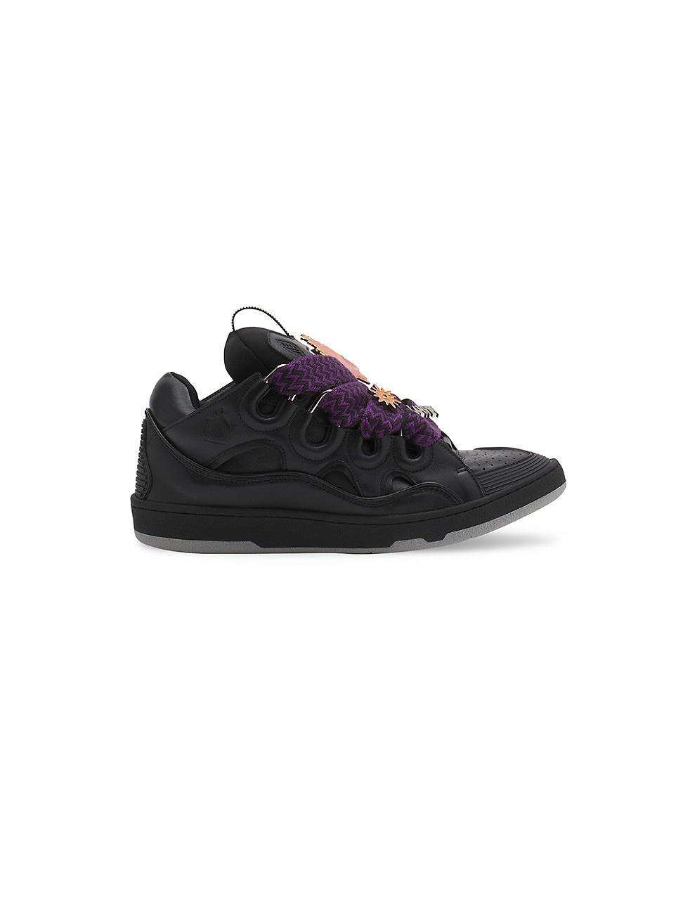 Lanvin x Future Mens Curb 3.0 Leather Sneakers Product Image