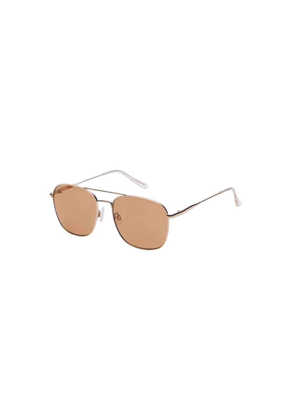 MANGO - Metallic frame sunglasses - One size - Women Product Image