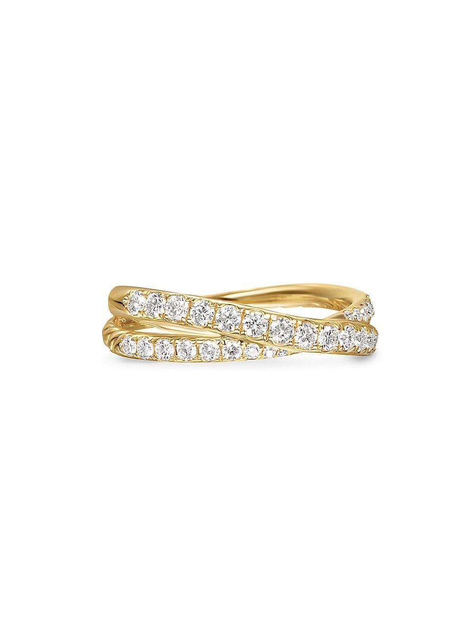 Kwiat Sunburst Partway Diamond Baguette Band Ring Product Image