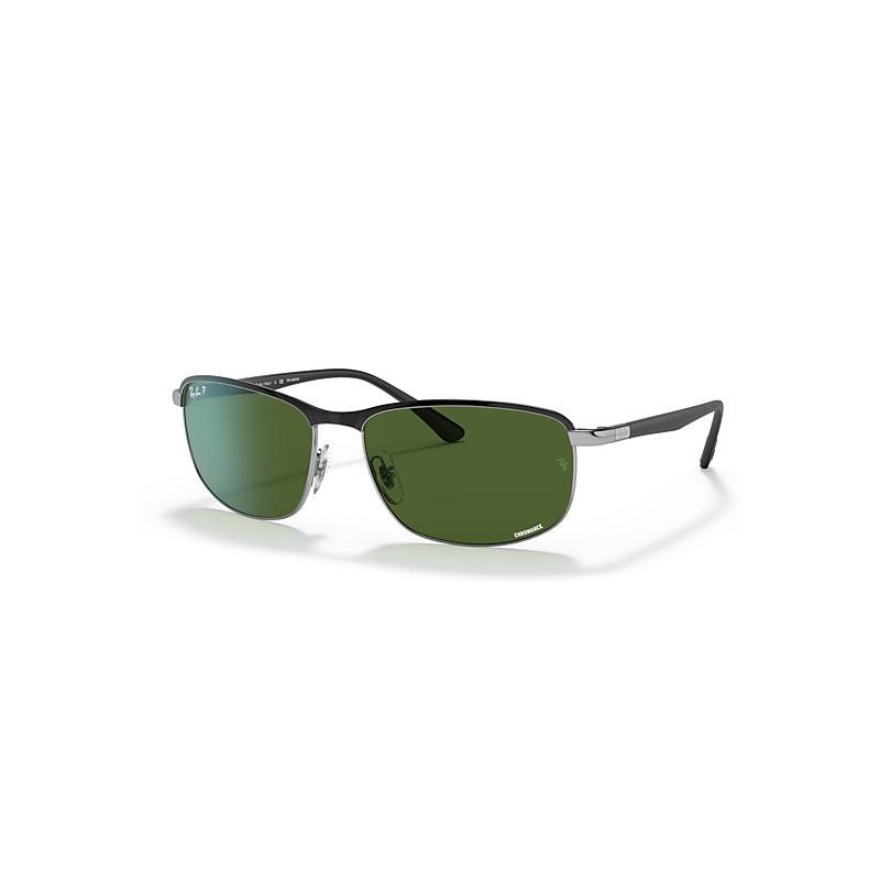 Ray-Ban 58mm Gradient Rectangular Sunglasses Product Image