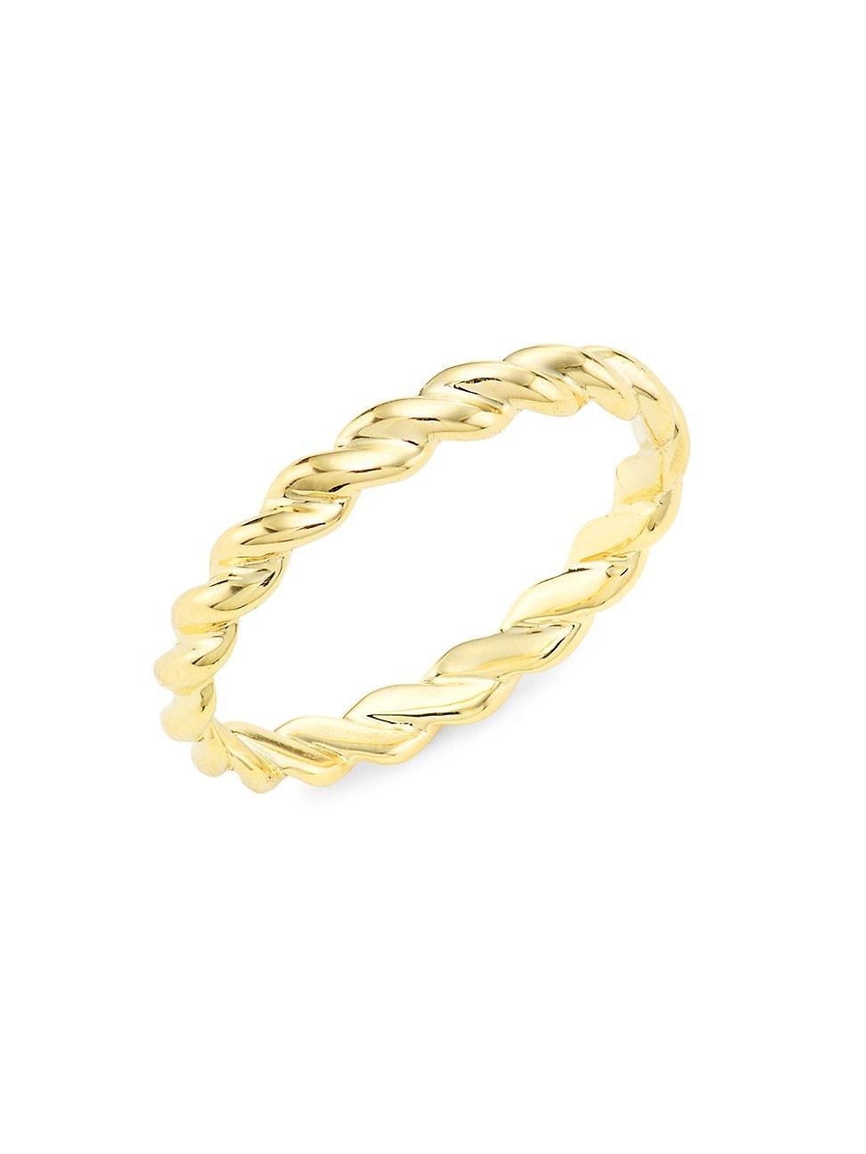 Womens 14K Yellow Gold Rope Band Product Image