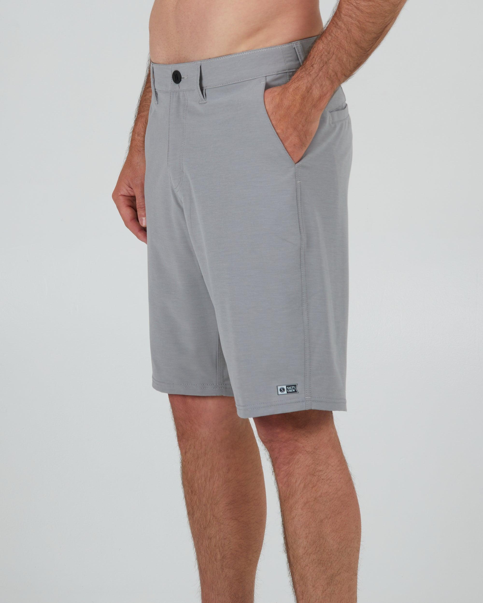 Drifter 21" Hybrid Short - Grey Male Product Image