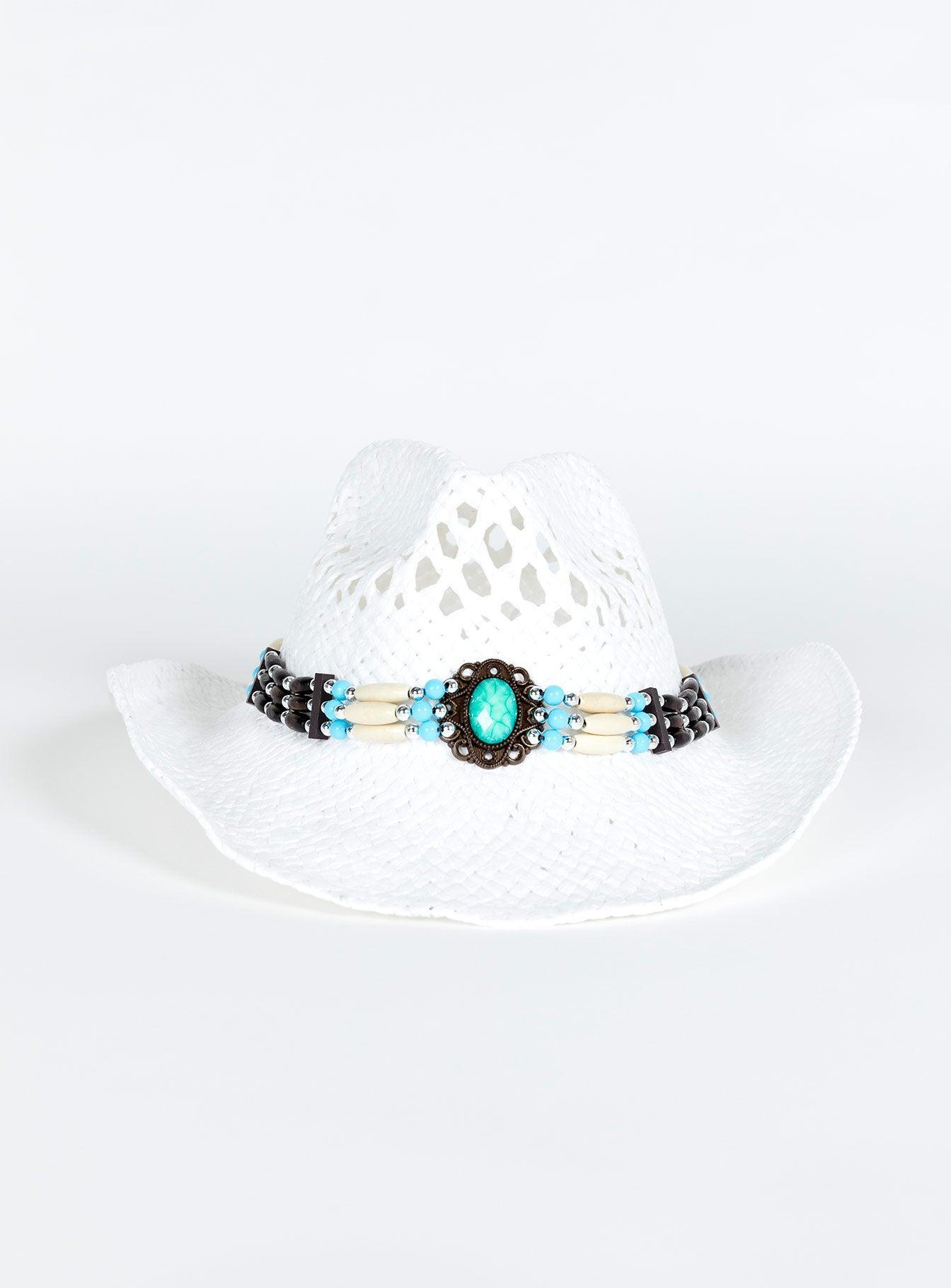 Brownhall Cowboy Hat White Product Image