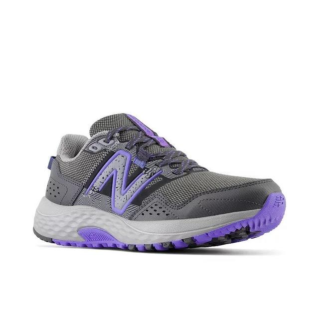 New Balance 410 V8 Trail Running Womens Running Shoes Shadow Electric Blue Product Image