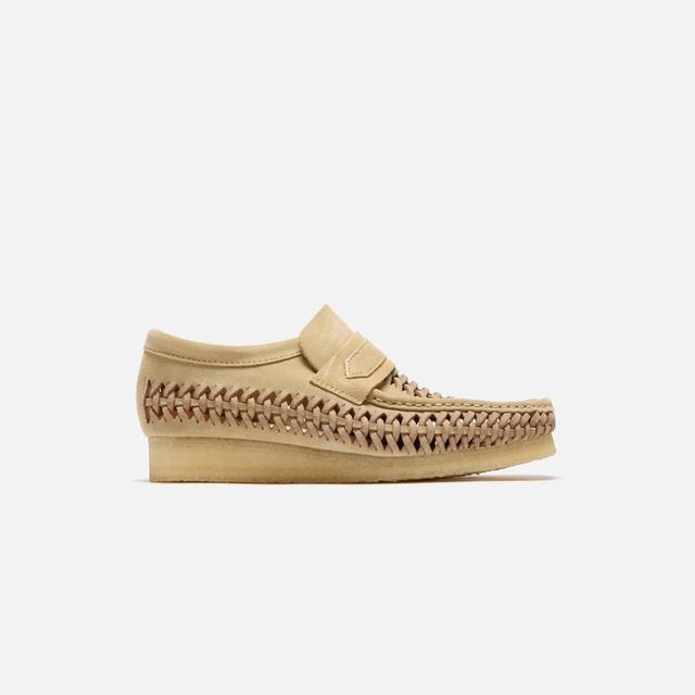 Clarks Wallabee Loafer Weave - Maple Suede Male Product Image