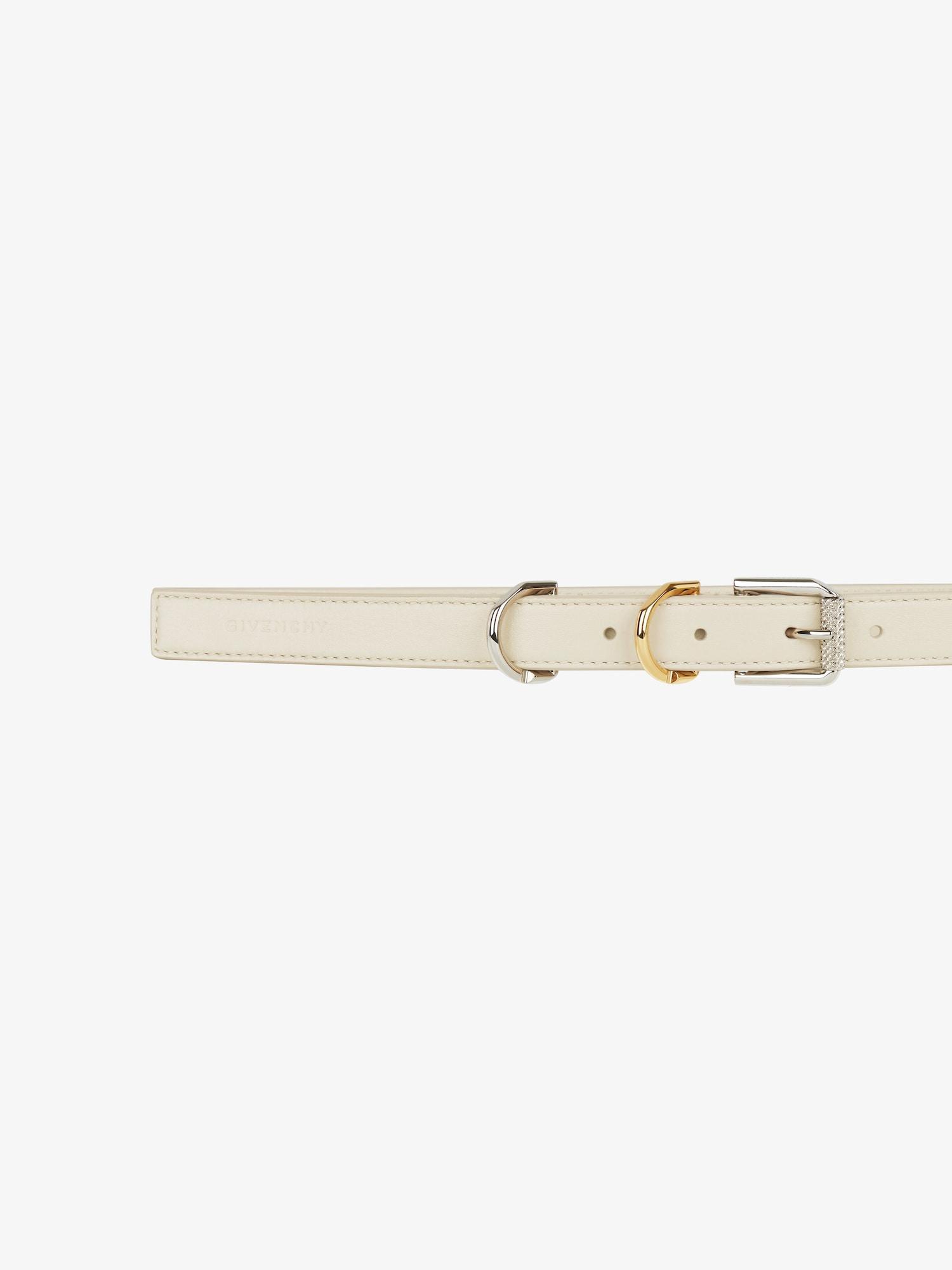 Voyou belt in leather Product Image