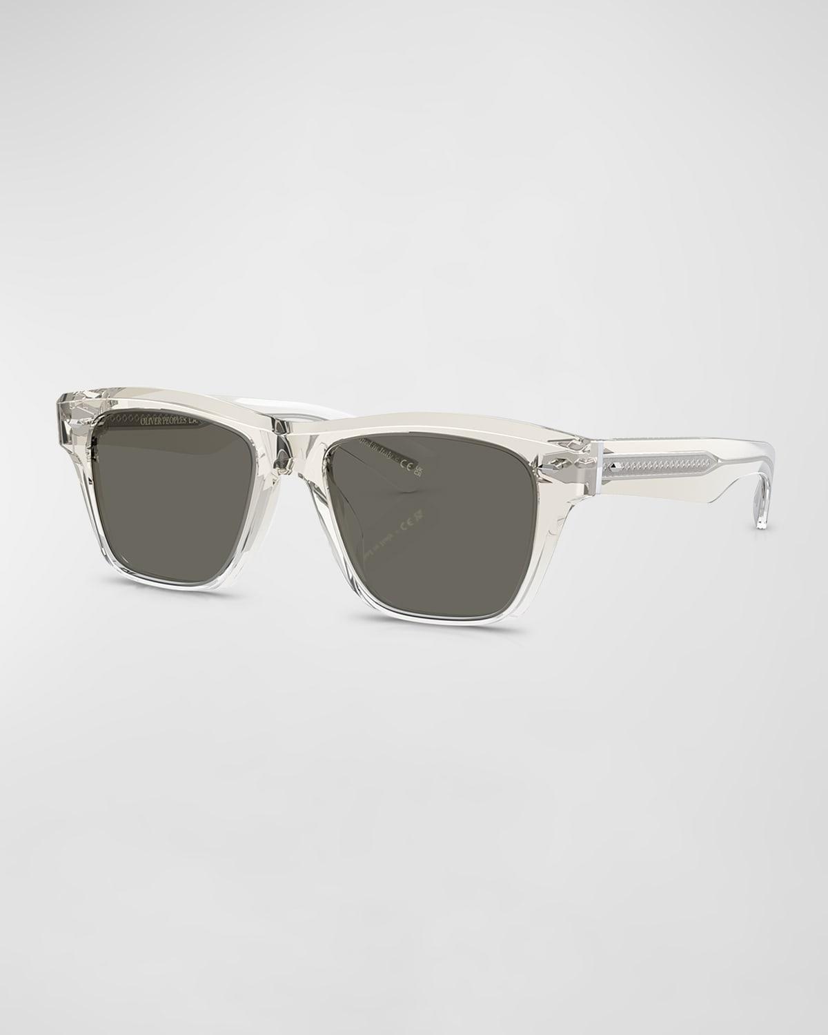 Mens Birell Sun Acetate Square Sunglasses Product Image