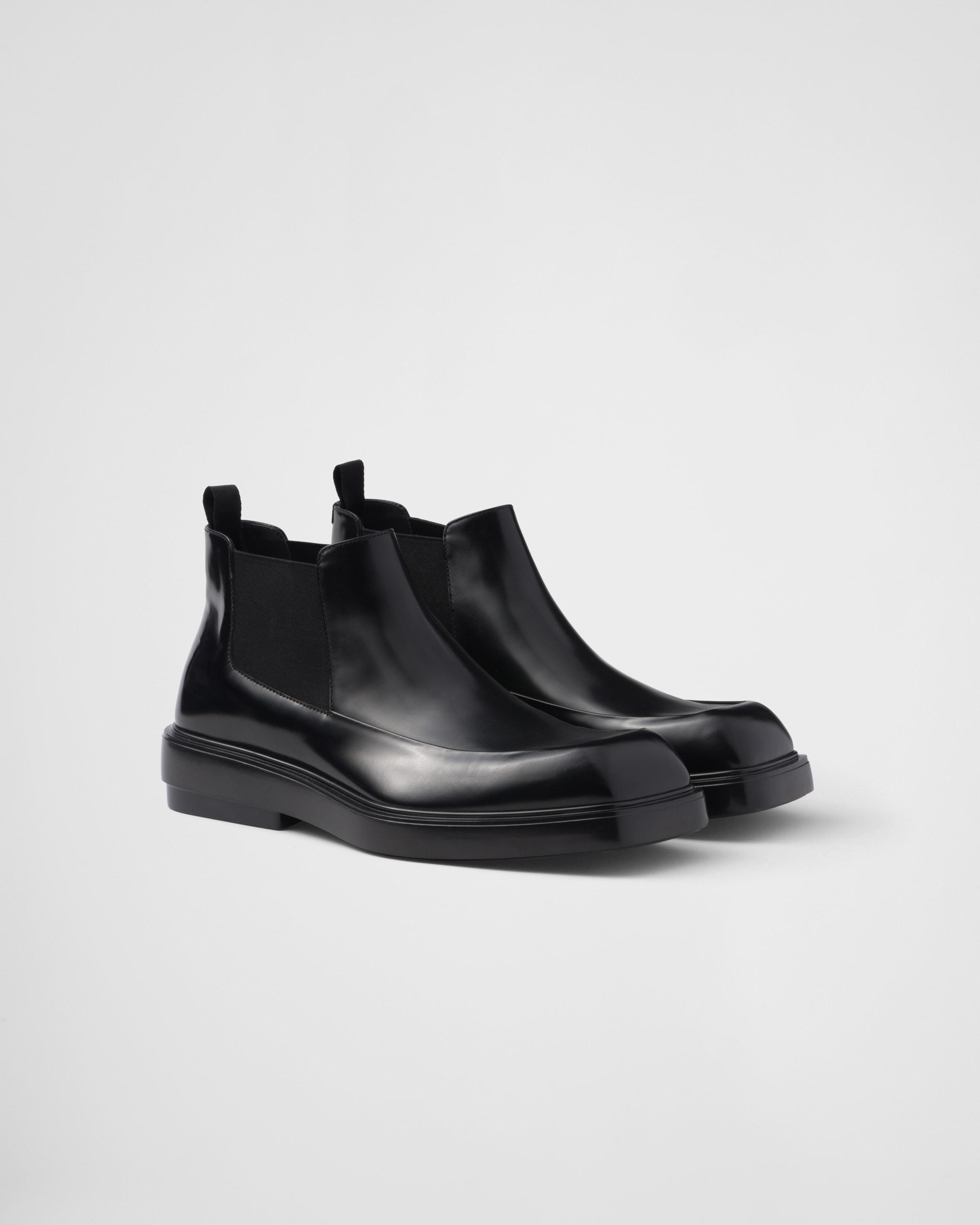 Brushed leather Chelsea boots product image