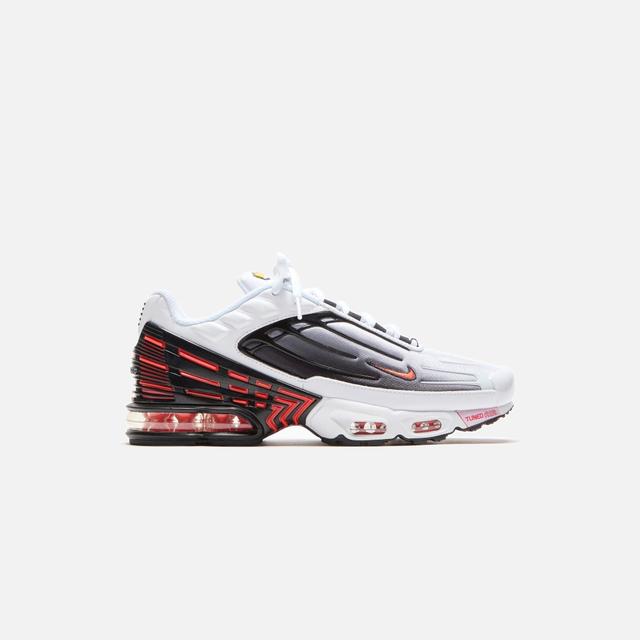 Nike Air Max Plus 3 - White / Team Orange / Black / Gunsmoke Male Product Image