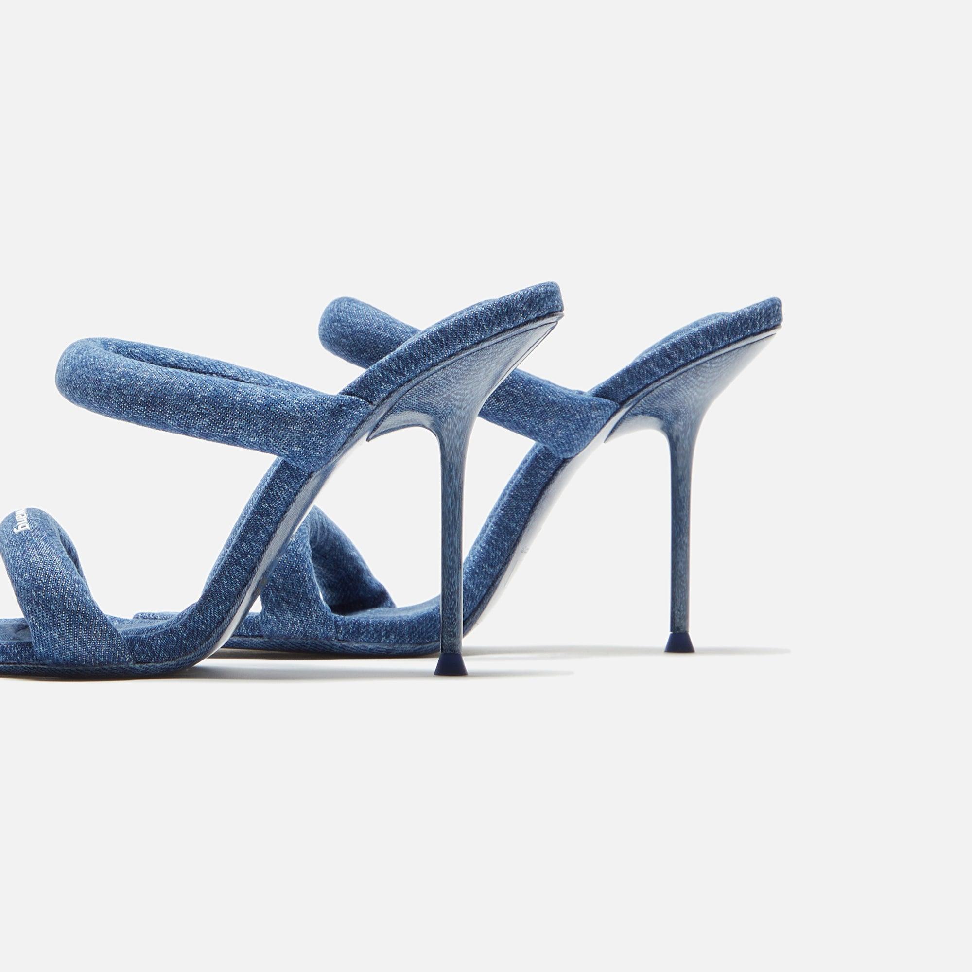 Alexander Wang Julie Tubular Sandal - Deep Blue Denim Female Product Image