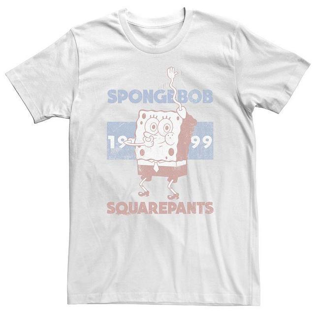 Mens Spongebob 1999 Retro Faded Portrait Logo Tee Product Image