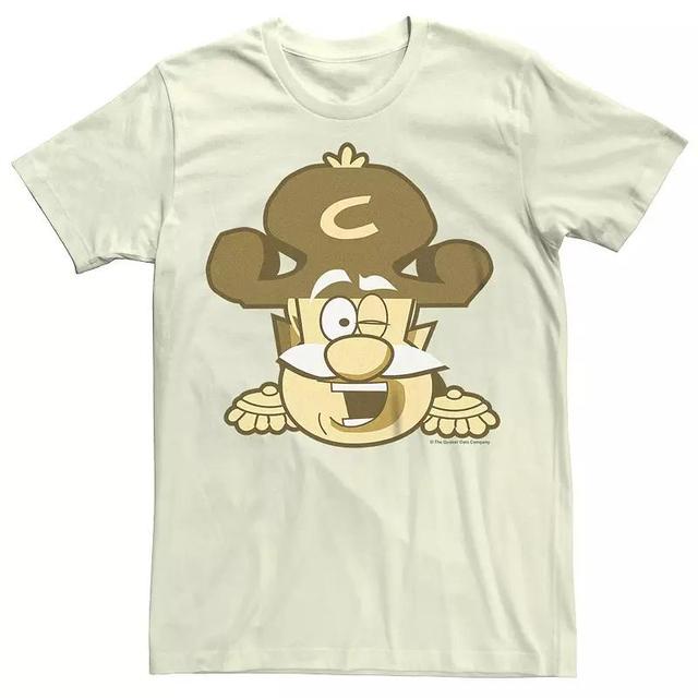 Mens Captain Crunch Cereal Big Sepia Capitan Head Tee Product Image