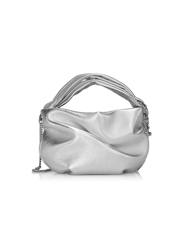 Womens Bonny Metallic Leather Top-Handle Bag Product Image