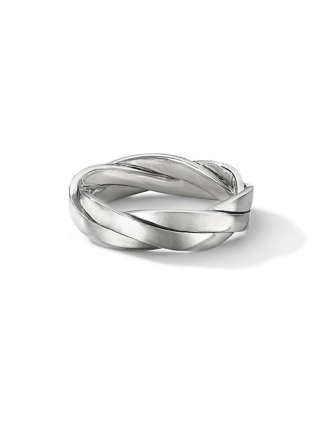 Mens Twisted Cable Band Ring Product Image