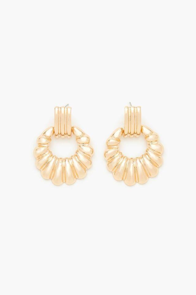 Etched Hoop Earrings | Forever 21 Product Image