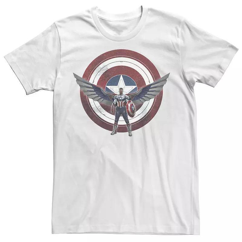 Mens Marvel The Falcon And The Winter Soldier Wield The Shield Tee Product Image