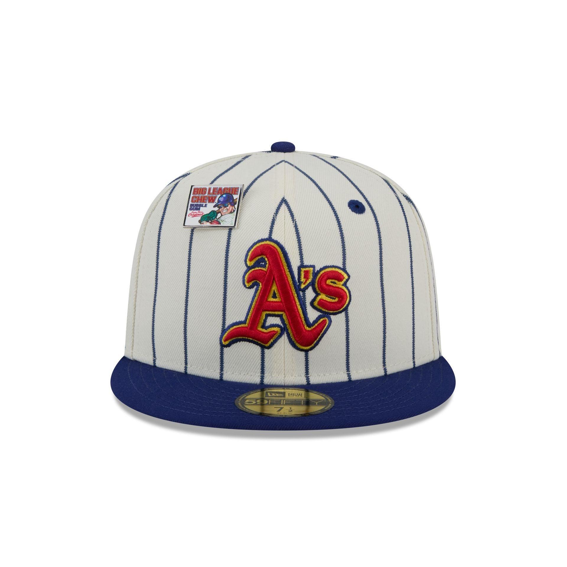 Big League Chew X Oakland Athletics Pinstripe 59FIFTY Fitted Hat Male Product Image