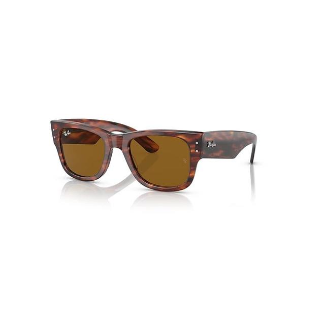 RB0840S Mixed-Media Mega Wayfarer Sunglasses Product Image