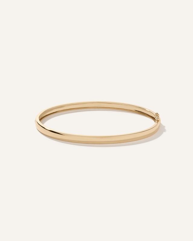 14k Gold Bold Bangle Product Image