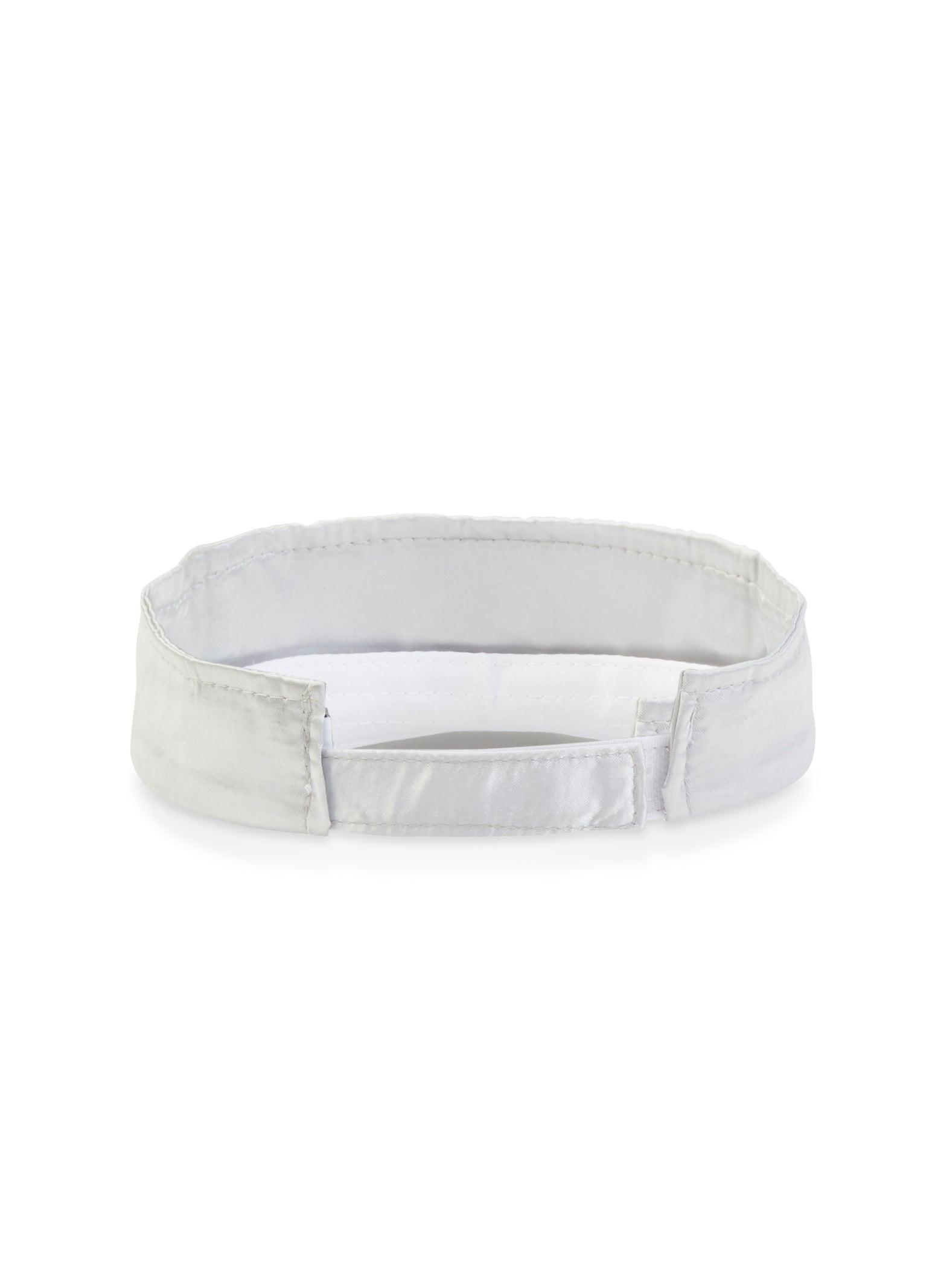 Satin Velcro Strap Visor Female Product Image