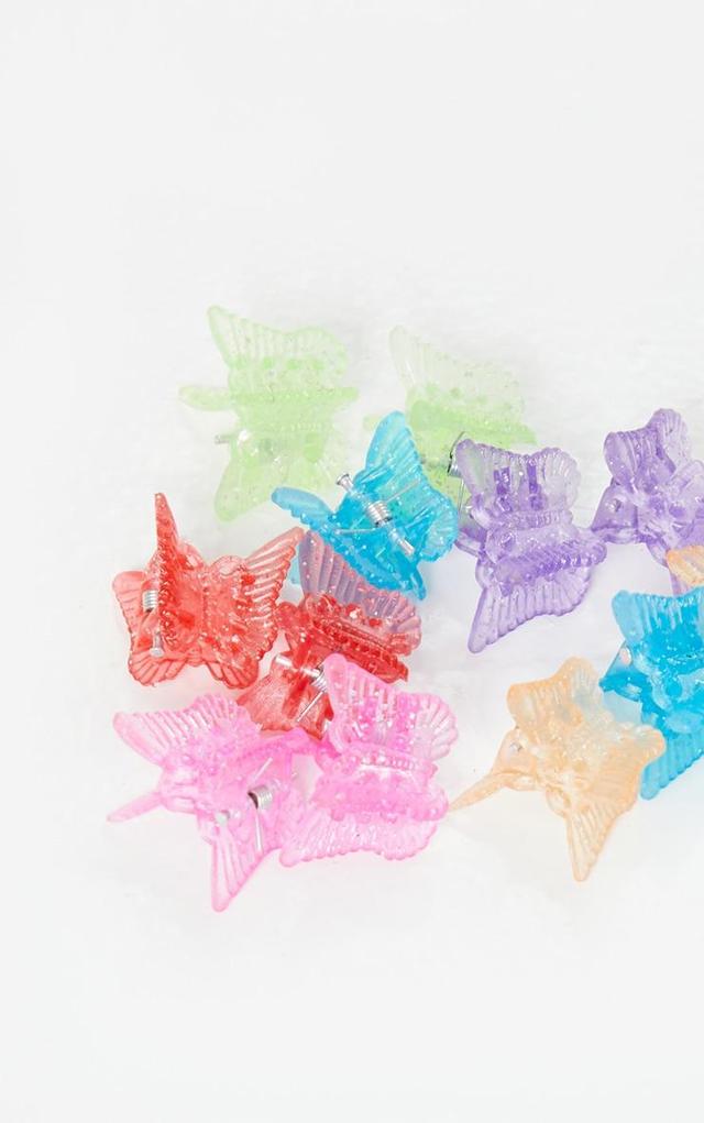 Multi Butterfly 12 Pack Clips Product Image