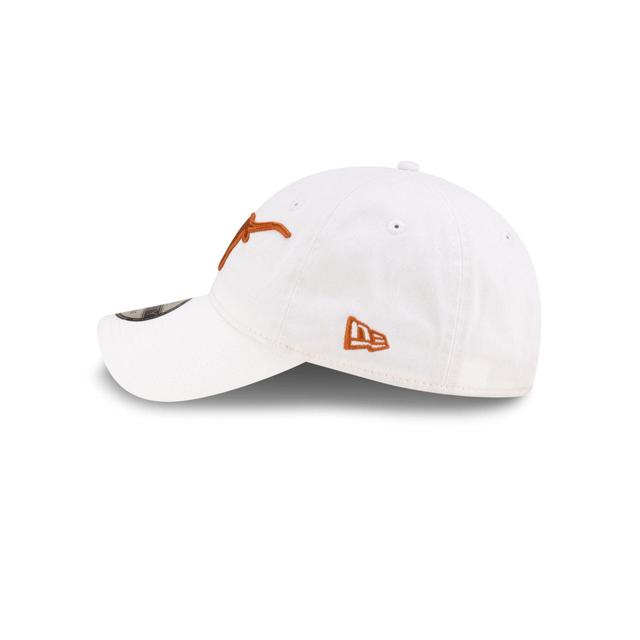 Texas Longhorns White 9TWENTY Adjustable Hat Male Product Image