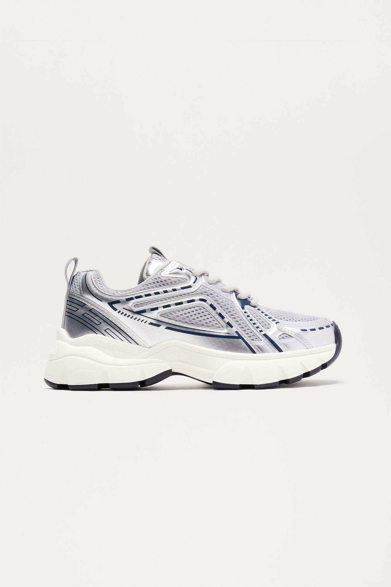 Logan Platform Sneakers - Silver product image