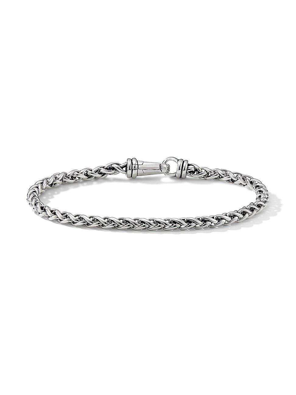 Mens Wheat Chain Bracelet Product Image