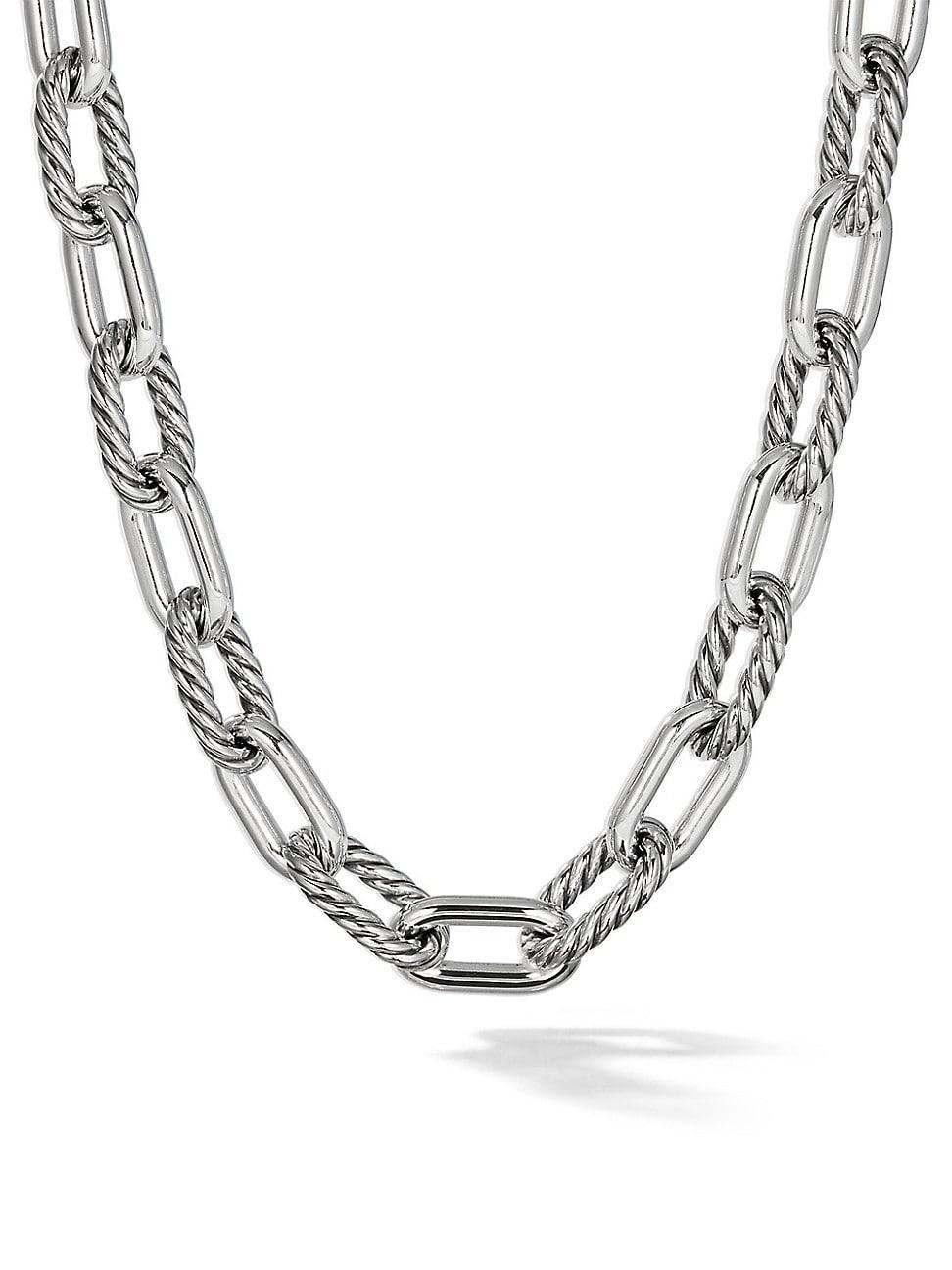 Womens DY Madison Chain Necklace in Sterling Silver Product Image