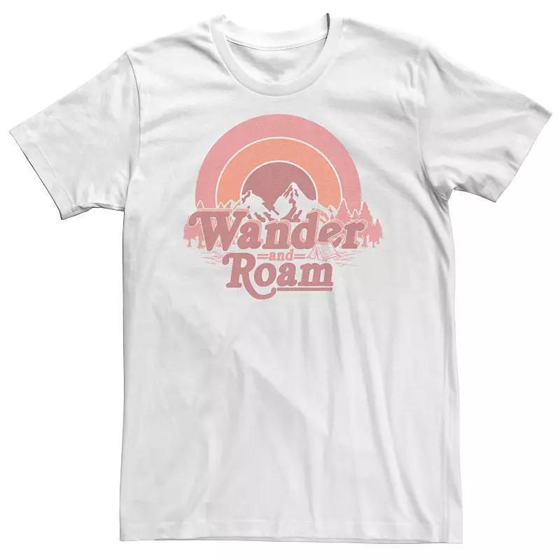 Big & Tall Wander and Roam Graphic Tee, Mens Product Image