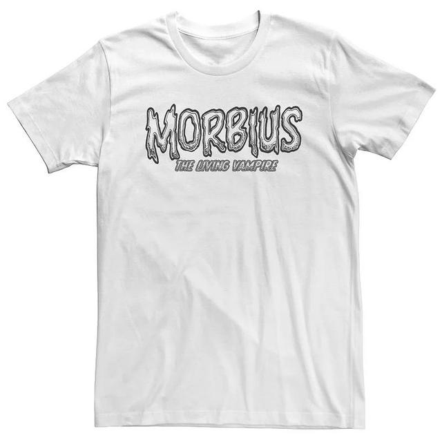 Big & Tall Marvel Morbius The Living Vampire Logo Tee, Mens Product Image