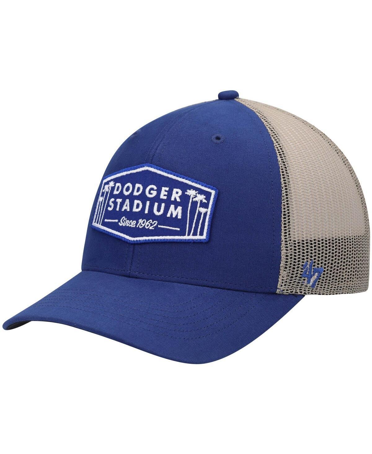 Mens 47 Royal Los Angeles Dodgers Local Haven Trucker Snapback Hat Product Image