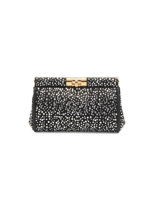 Womens Small Marlene Crystal-Embellished Shoulder Bag Product Image