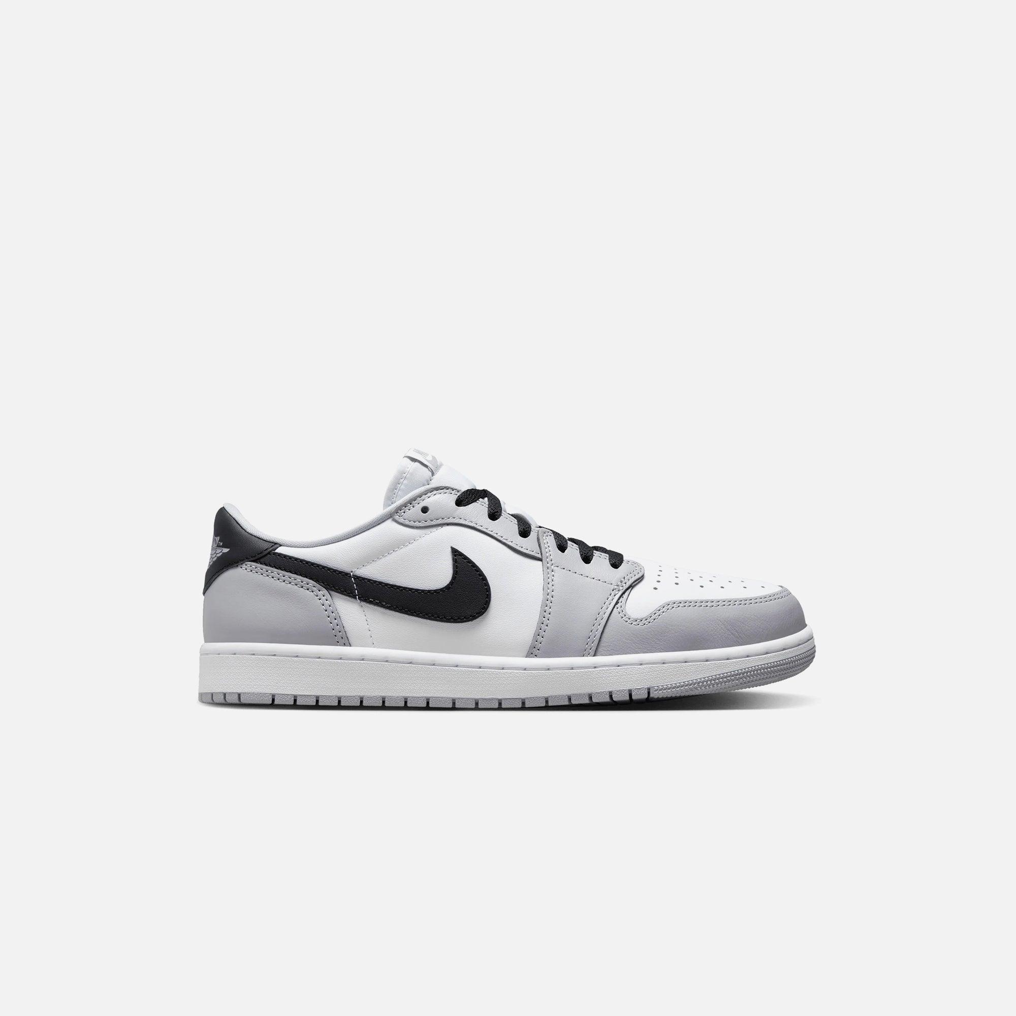 Nike Air Jordan 1 Low - White / Black / Wolf Grey Male Product Image