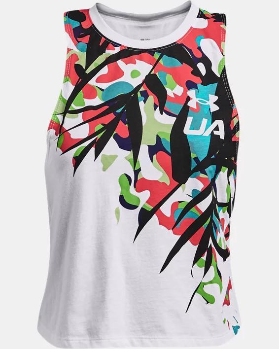 Women's UA Run Floral Tank Product Image