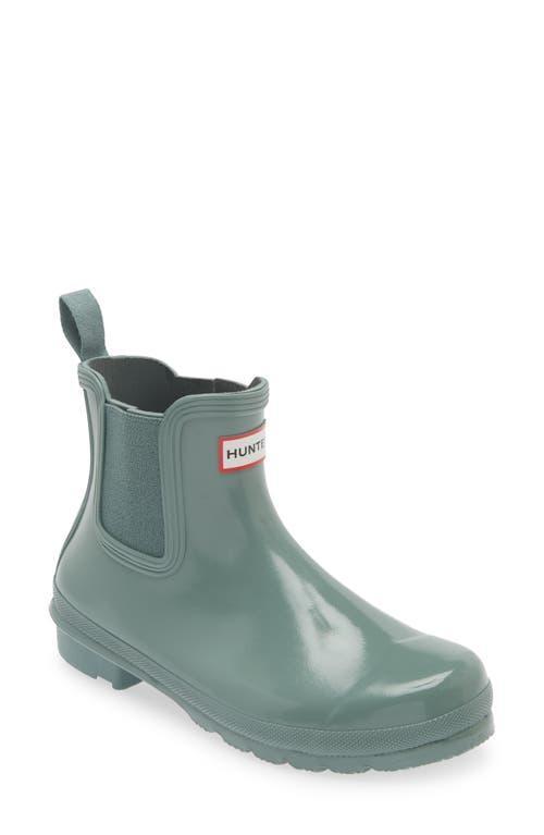 Hunter Womens Original Gloss Chelsea Rain Boots Product Image