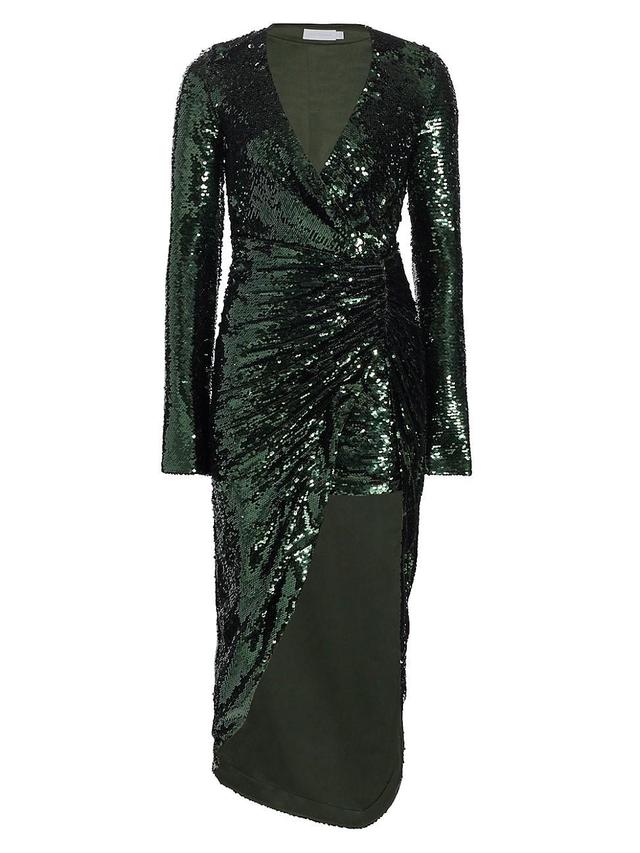 Womens Emersyn Sequin Sheath Midi-Dress Product Image