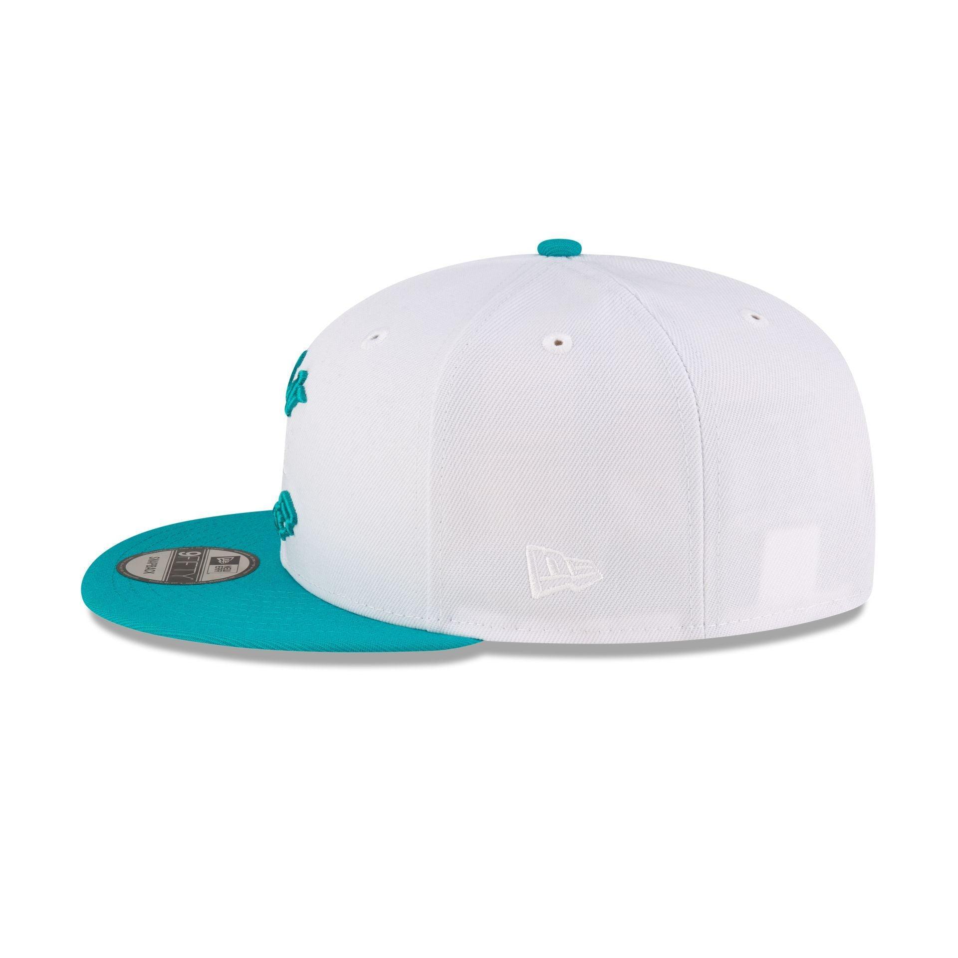 Born x Raised Miami Dolphins White 9FIFTY Snapback Male Product Image