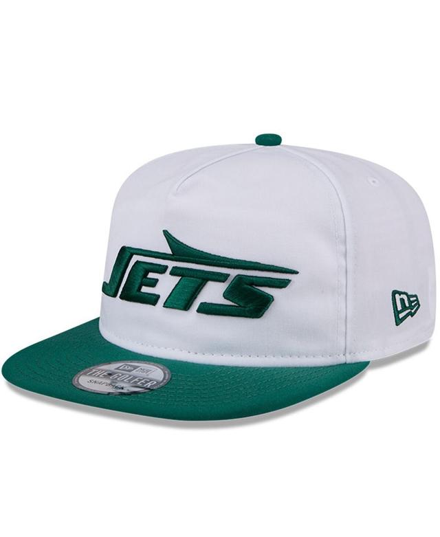 New Era Mens White New York Jets 2024 Nfl Training Camp Golfer Snapback Hat - White Product Image