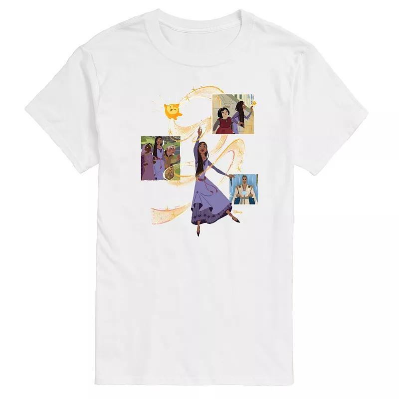 Disneys Wish Big & Tall Asha And Friends Graphic Tee, Mens product image