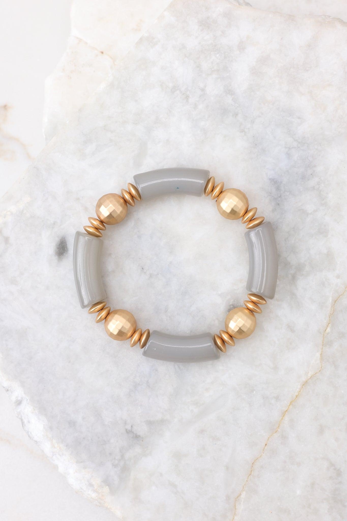 Excited For This Light Grey Bracelet Product Image